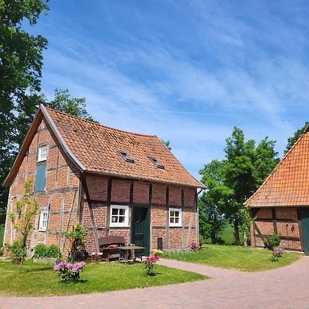 Altes Backhaus Bauernhof Vogel Apartment Rohrsen Ngoại thất bức ảnh