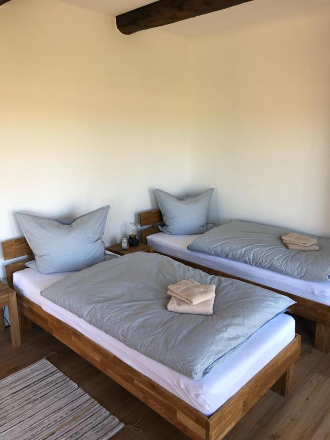 Altes Backhaus Bauernhof Vogel Apartment Rohrsen Ngoại thất bức ảnh