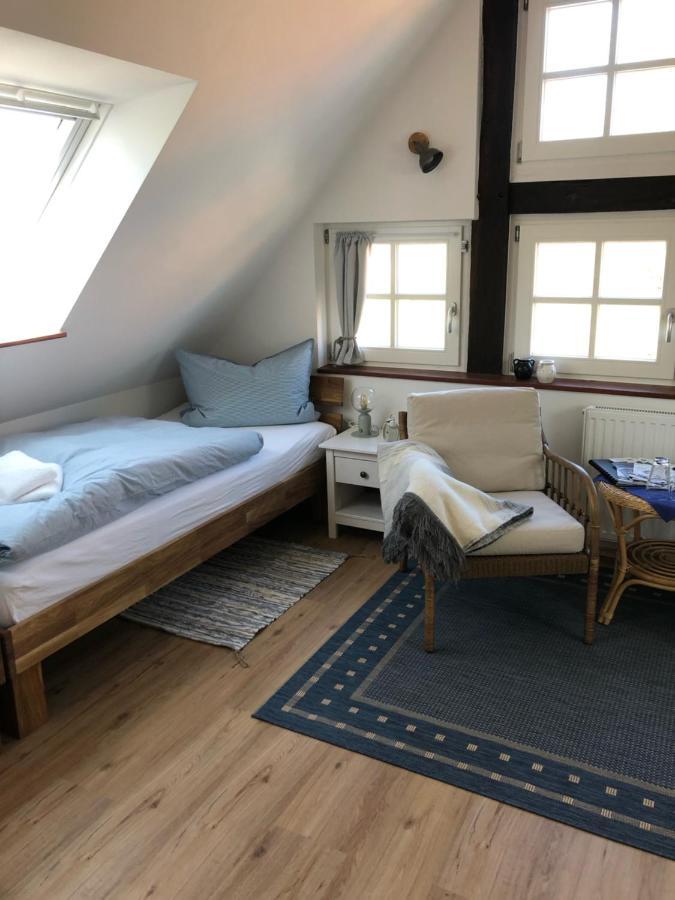 Altes Backhaus Bauernhof Vogel Apartment Rohrsen Ngoại thất bức ảnh