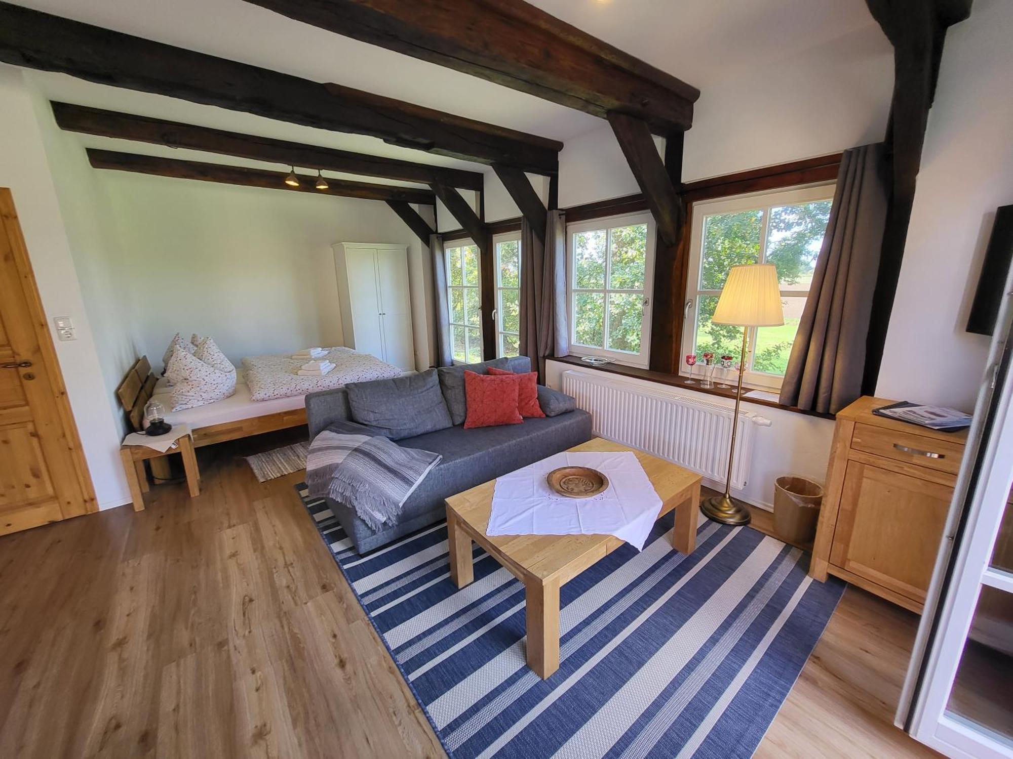 Altes Backhaus Bauernhof Vogel Apartment Rohrsen Ngoại thất bức ảnh