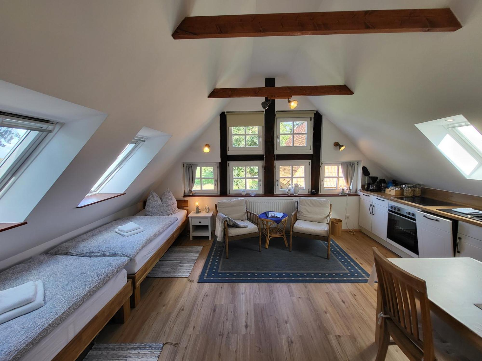 Altes Backhaus Bauernhof Vogel Apartment Rohrsen Ngoại thất bức ảnh
