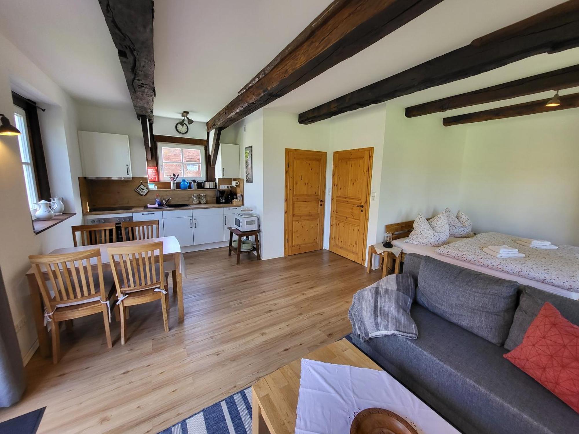Altes Backhaus Bauernhof Vogel Apartment Rohrsen Ngoại thất bức ảnh